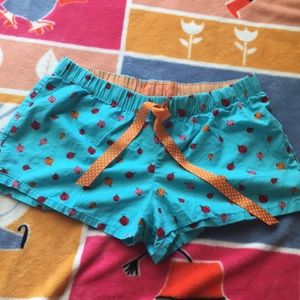 Cute ladybug pajama bottoms
